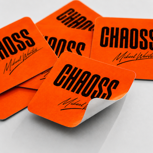Nálepky CHAOSS (10 ks) | Mikael Wertez merch